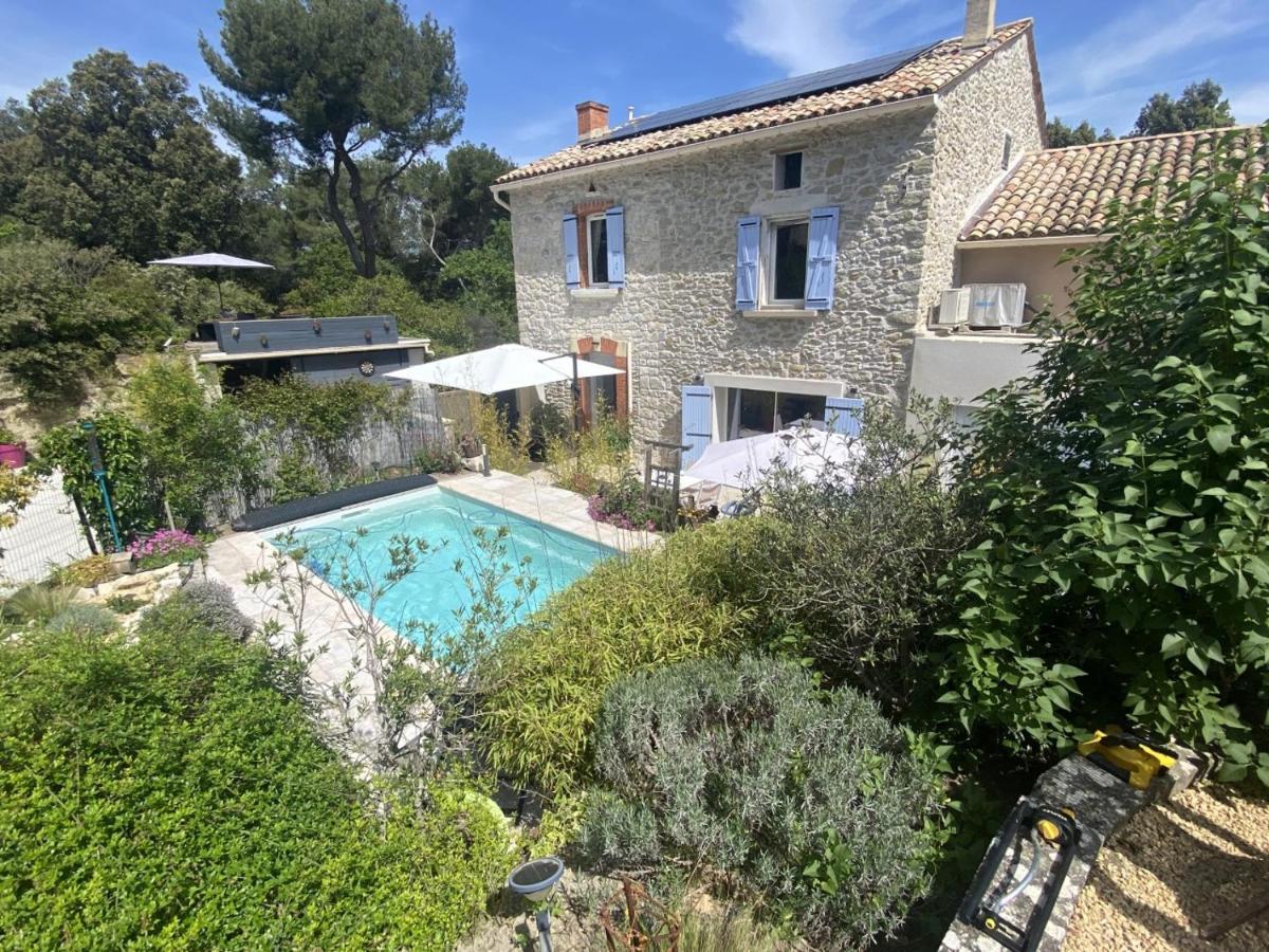 La Suite De Charme Du Mas De La Fontaine De Jonquier Avec Spa Privatif Séguret Exterior foto