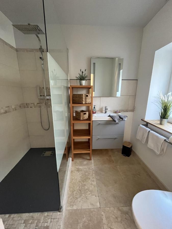 La Suite De Charme Du Mas De La Fontaine De Jonquier Avec Spa Privatif Séguret Exterior foto